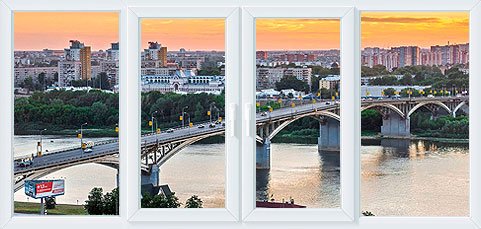 Открывающиеся створки